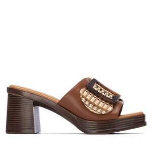 NEW XTI women's refresh 175028 slip-on sandals in camel